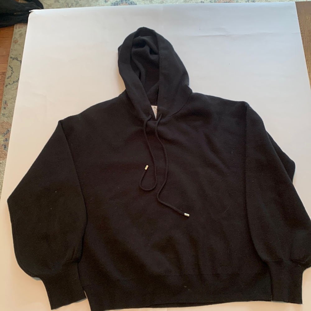 Magaschoni Hooded Sweater - black